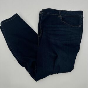 NWT Torrid Midfit Super‎ Skinny Blue Denim Plus Size Jeans Pants Size 30R